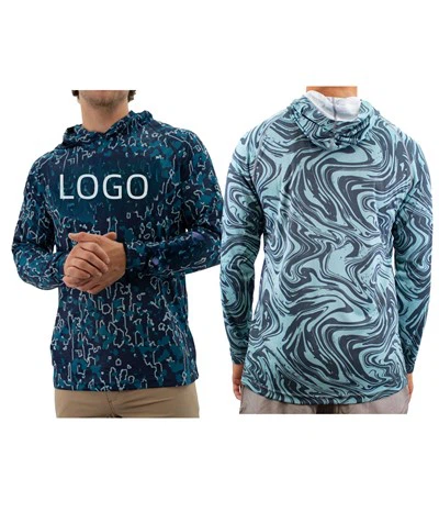 Rybářská mikina s dlouhým rukávem Upf 50